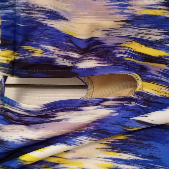 SWIMSUITS FOR ALL blue black size 2X - Picture 4 of 12